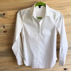 Ann Taylor white dress shirt